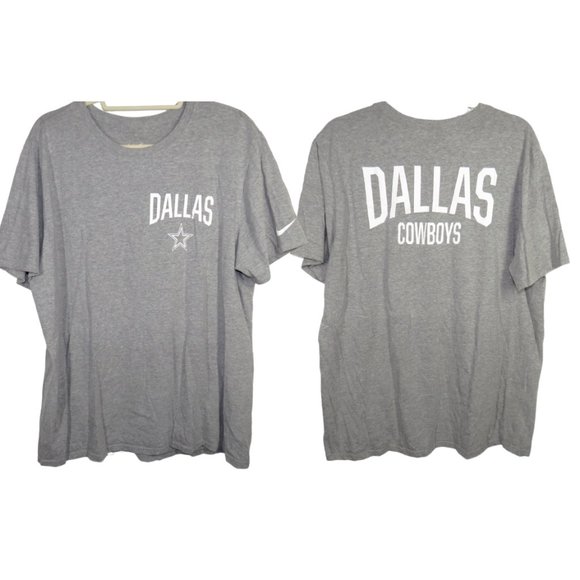 Nike Dallas Cowboys Tee Men's Size XL Athletic Cut Cotton Blend - Picture 1 of 7